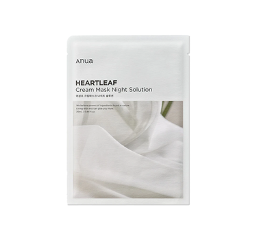 ANUA - Heartleaf Cream Mask Night Solution 1pcs
